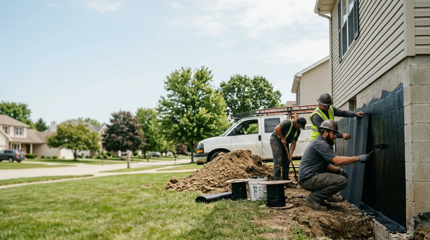 Basement Waterproofing in Lucas, IA near me